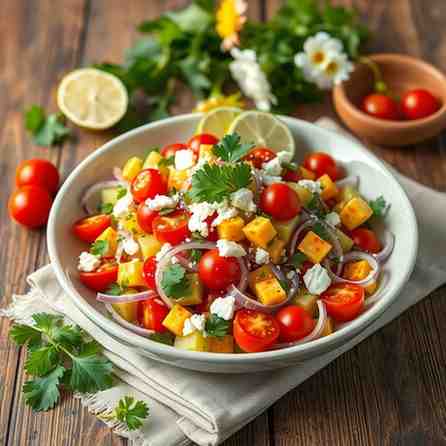 Ensalada de Pacaya - Best Vegetable Salad Recipe